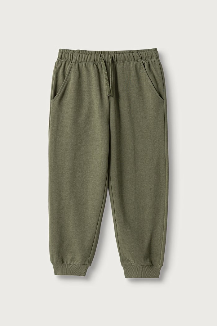 United Colors of Benetton Pantaloni da tuta per bambini in cotone verde 3J68CF077.G.Seasonal