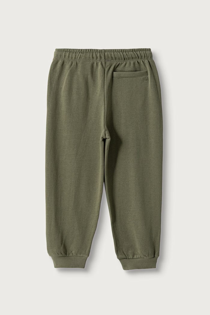 United Colors of Benetton Pantaloni da tuta per bambini in cotone 3J68CF077.G.Seasonal verde AW26