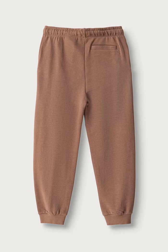 United Colors of Benetton Spodnie dresowe dziecięce bawełniane 3J68CF077.G.Seasonal brązowy AW26
