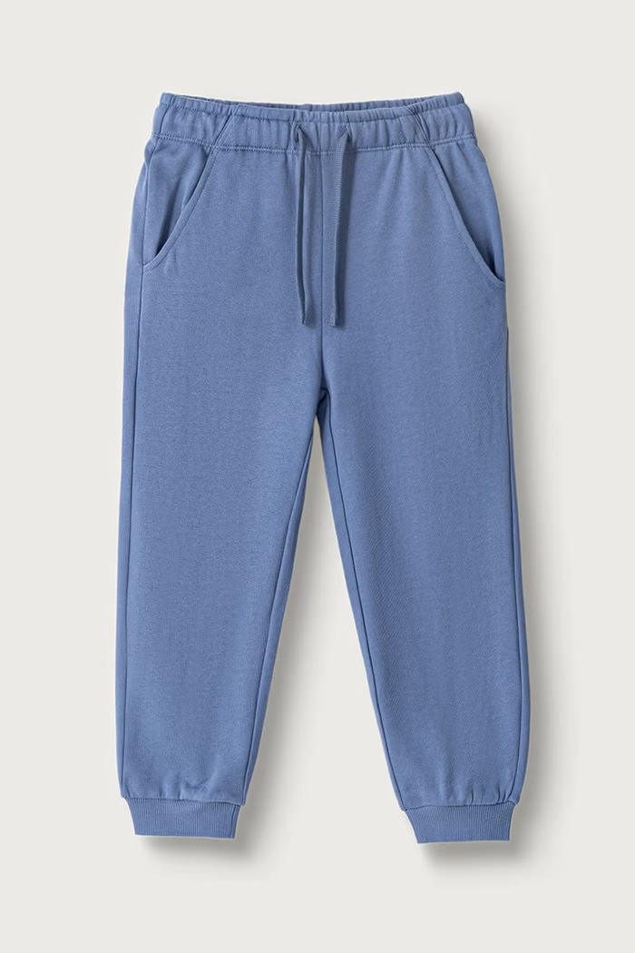 United Colors of Benetton Spodnie dresowe dziecięce bawełniane niebieski 3J68CF077.G.Seasonal