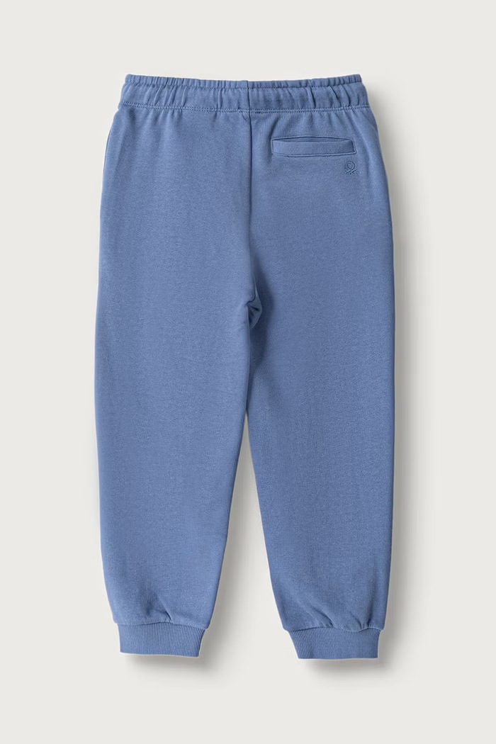 United Colors of Benetton Spodnie dresowe dziecięce bawełniane 3J68CF077.G.Seasonal niebieski AW26