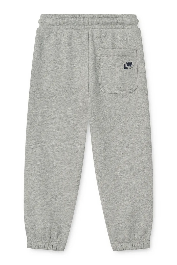 Liewood Spodnie dresowe dziecięce bawełniane Carey Sweatpants LW20779.9BY2 szary AW26