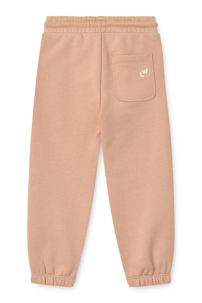 Liewood Spodnie dresowe dziecięce bawełniane Carey Sweatpants LW20779.9BY2 różowy AW26
