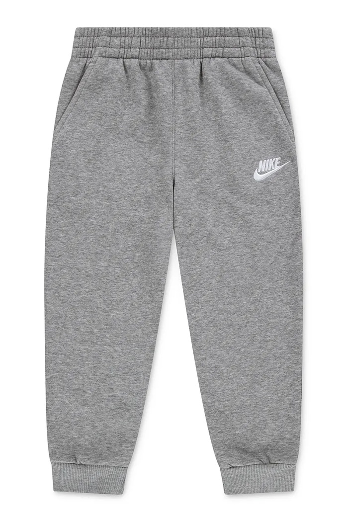 Nike Παντελόνι επίσημο παιδικό με βαμβάκι γκρί 86L091