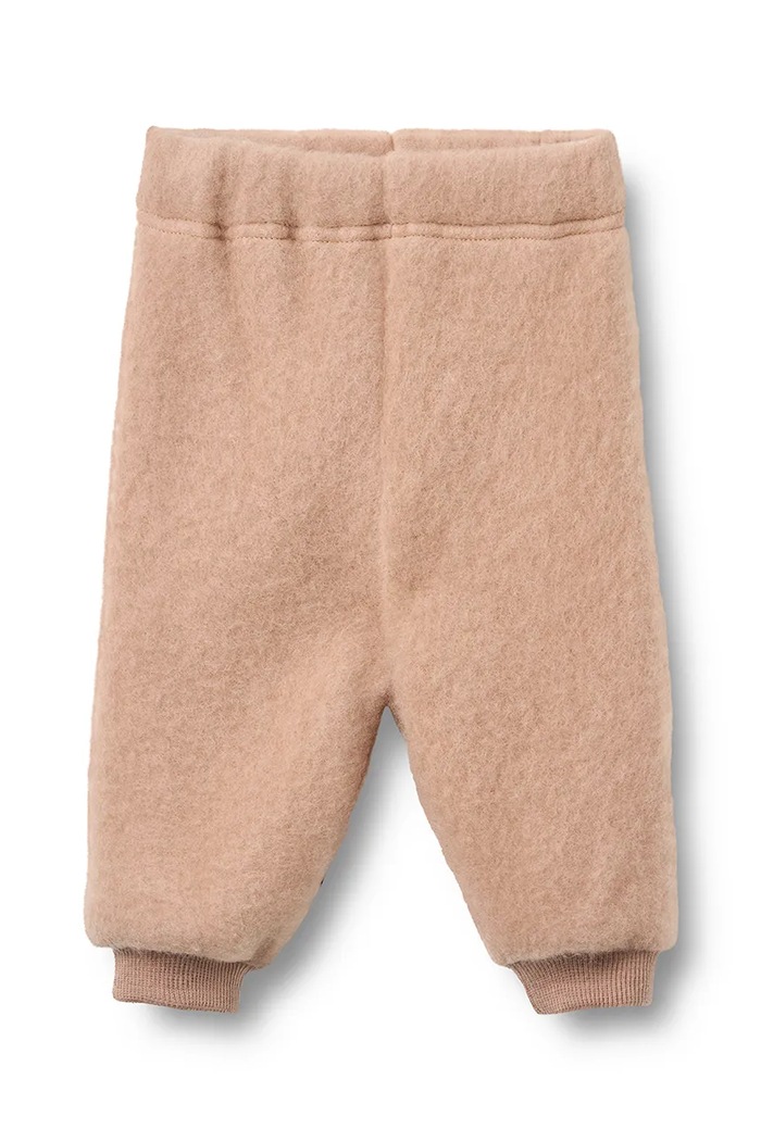 Wheat Trenirka otroška iz merino volne roza 6879.786