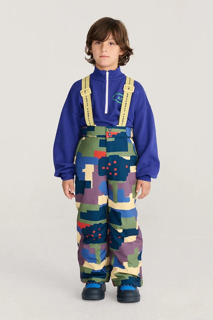 Bobo Choses Lyžiarske nohavice detské Paint Forest viacfarebná 226AC107