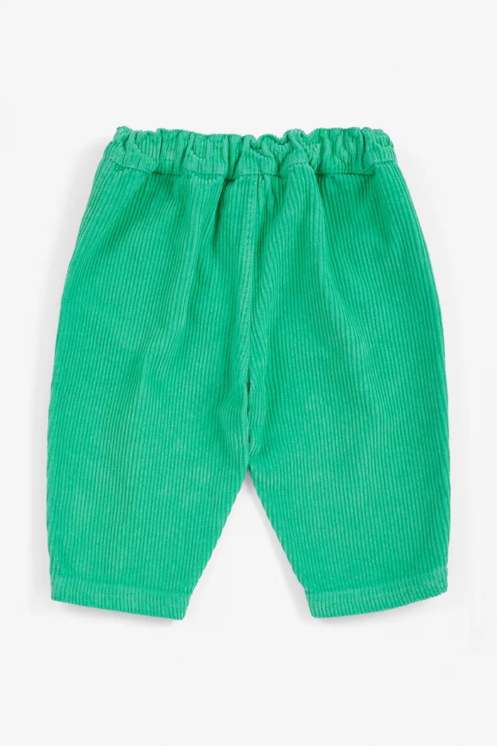 Dječaci Bobo Choses hlače za bebe od pamuka Mush Monster 226AB078 zelena