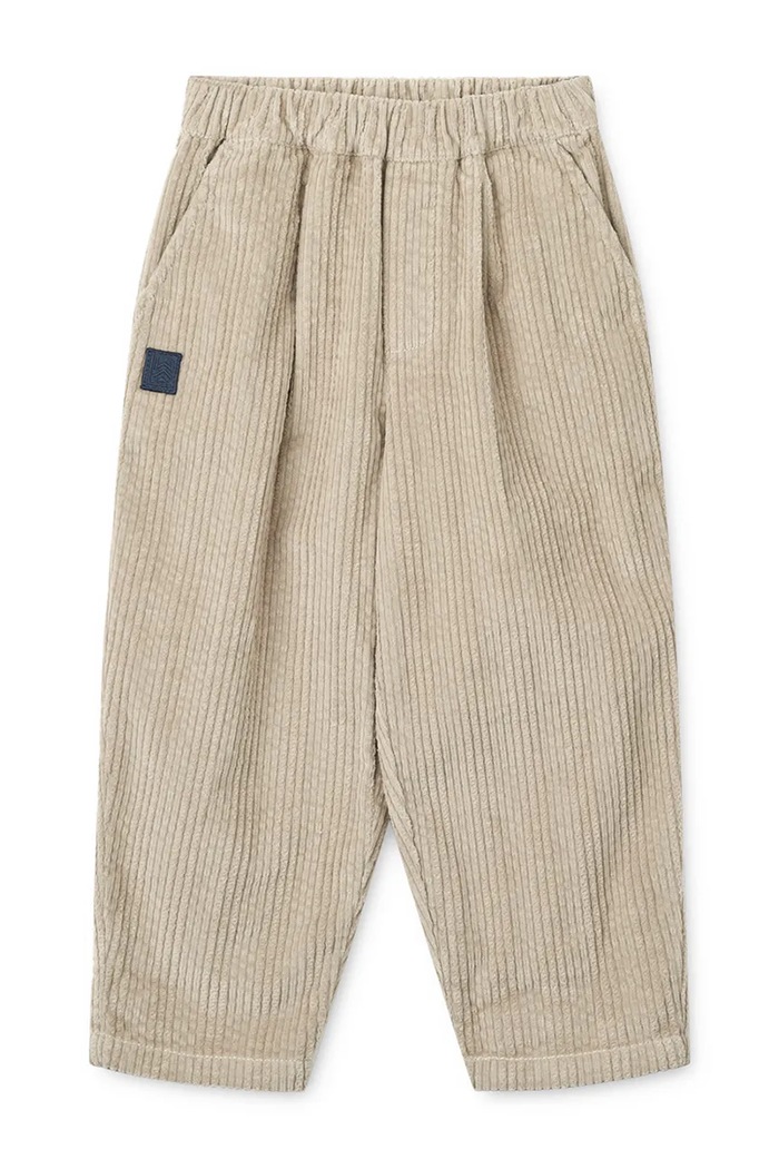 Liewood Παντελόνι παιδικό βαμβακερό Borris Corduroy Pants LW20741.9BY2 μπεζ AW26