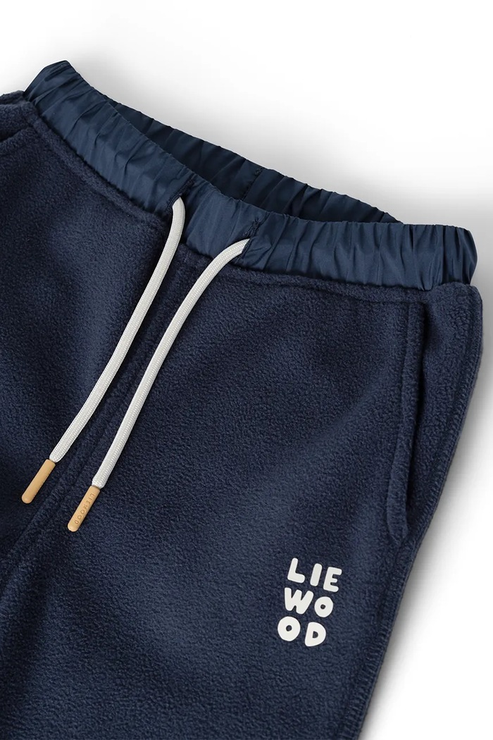 Κοριτσίστικα Liewood Παντελόνι επίσημο παιδικό Wendy Fleece Pants LW20905.9BY2 σκούρο μπλε