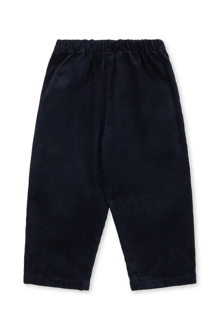 Konges Sløjd Spodnie dziecięce sztruksowe SULLY PANTS GOTS KS106271.9BY2 granatowy AW26