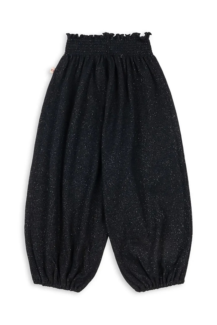 BIMBA Konges Sløjd Pantaloni per bambini con cotone ROLI BALLOON PANTS OCS KS106213.9BY2 nero