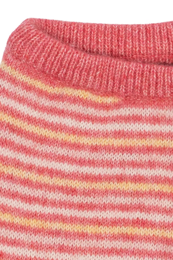 Konges Sløjd Spodnie dziecięce z dodatkiem wełny PIPO PANTS KS106198.9BY2 różowy AW26