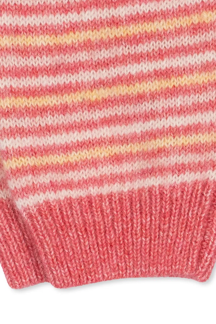 Chłopiec Konges Sløjd Spodnie dziecięce z dodatkiem wełny PIPO PANTS KS106198.9BY2 różowy