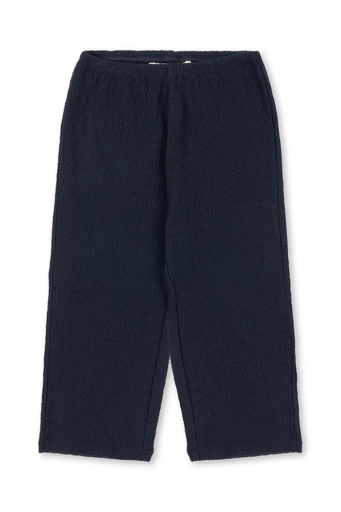 Konges Sløjd Spodnie dziecięce z bawełną ROMY PANTS granatowy KS104420.9BY2