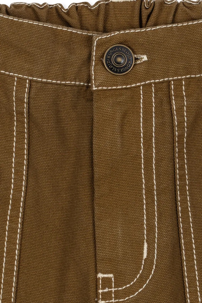 Konges Sløjd Hlače otroške bombažne RIDA PANTS GOTS KS106210.9BY2
