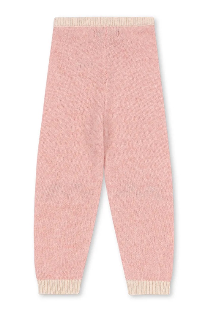 Chlapec Konges Sløjd Nohavice detské s vlnou KITTY PANTS KS106085.9BY2 ružová