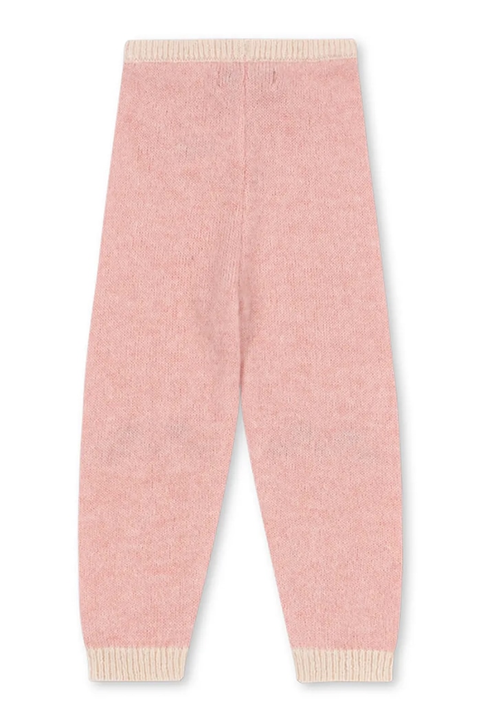Chlapec Konges Sløjd Nohavice detské s vlnou KITTY PANTS KS106085.9BY2 ružová