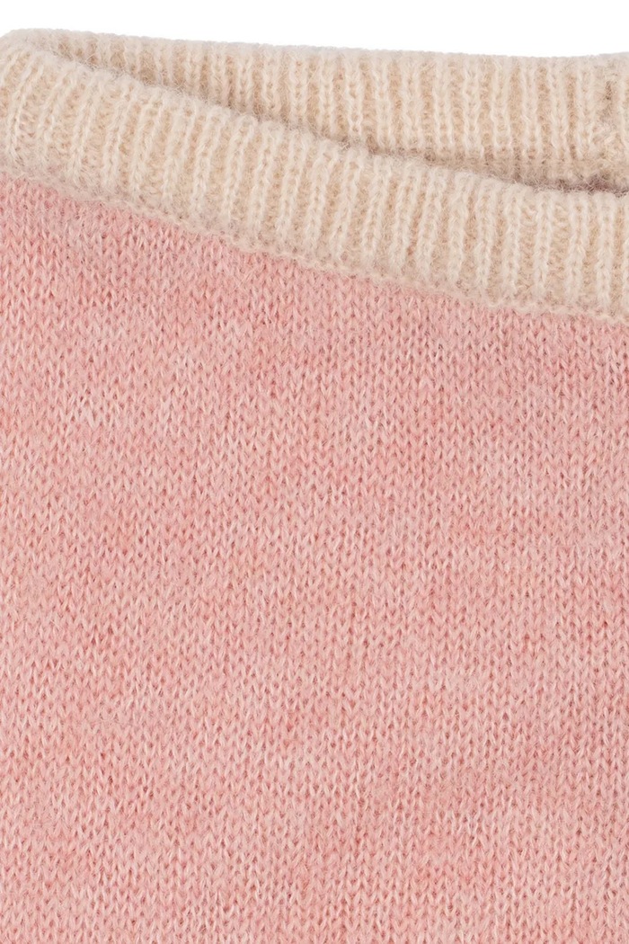 Nohavice detské s vlnou KITTY PANTS Konges Sløjd KS106085.9BY2 ružová
