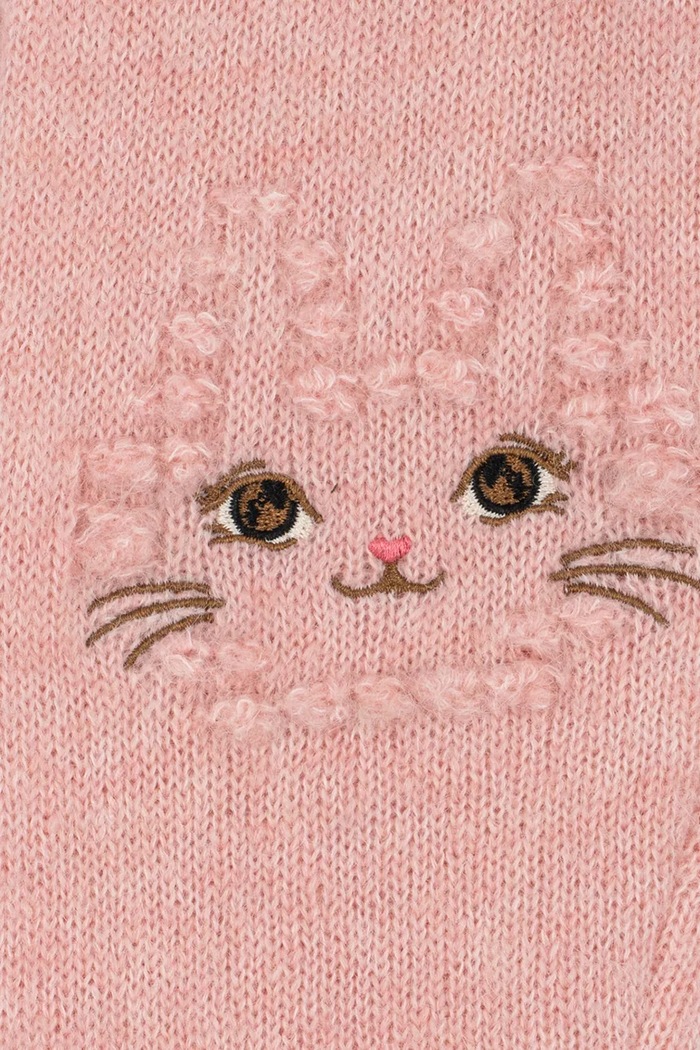 Nohavice detské s vlnou KITTY PANTS Konges Sløjd ružová KS106085.9BY2