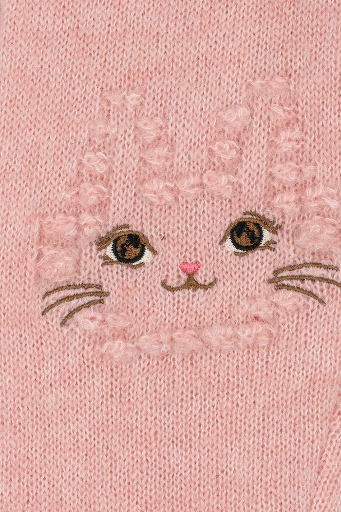 Nohavice detské s vlnou KITTY PANTS Konges Sløjd ružová KS106085.9BY2
