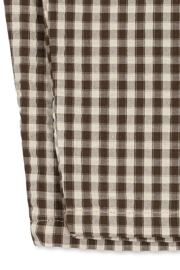 Spodnie dziecięce bawełniane KIM PANTS GOTS Konges Sløjd KS106067.9BY2 brązowy