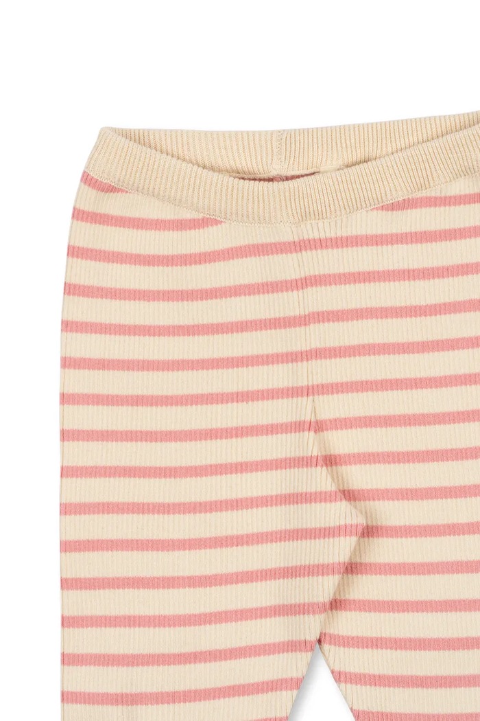 Chlapec Konges Sløjd Legíny detské bavlnené BUMA LEGGINS GOTS KS105927.9BY2 ružová