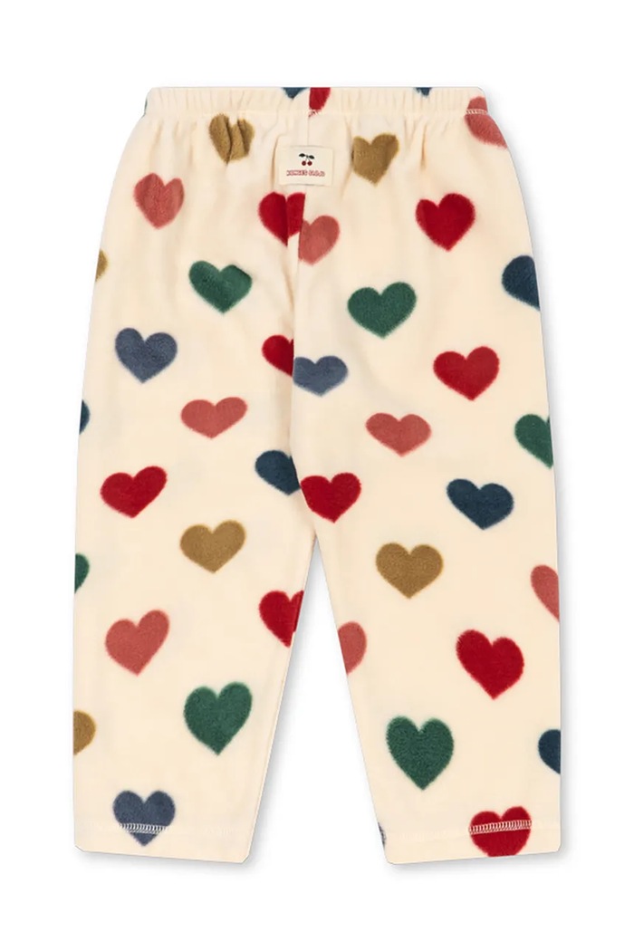 Konges Sløjd nohavice detské flísové TAVI FLEECE PANTS GRS KS106280.9BY2 béžová AW26