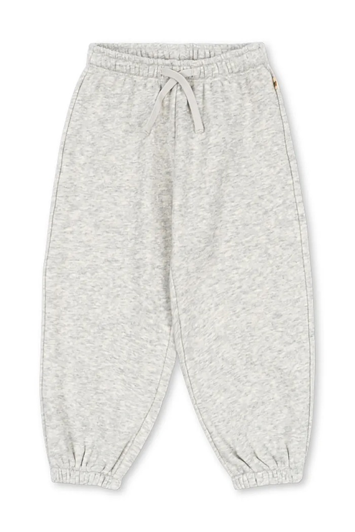 Konges Sløjd pantaloni da tuta per bambini con cotone LOU SWEAT PANTS GOTS grigio KS106106.9BY2
