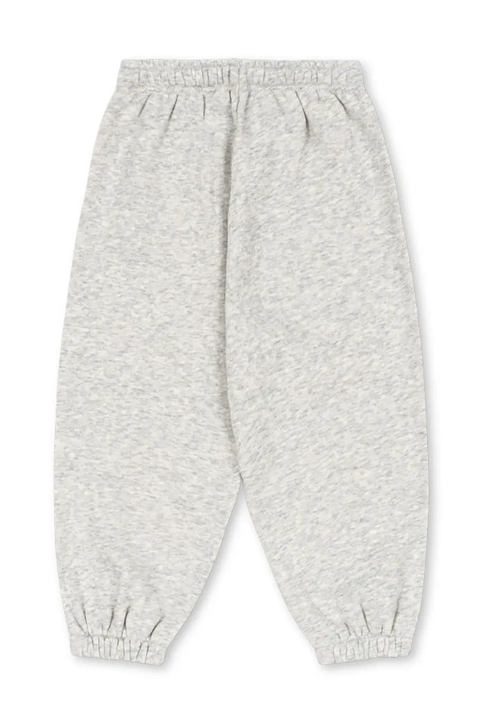 Konges Sløjd pantaloni da tuta per bambini con cotone LOU SWEAT PANTS GOTS KS106106.9BY2 grigio AW26