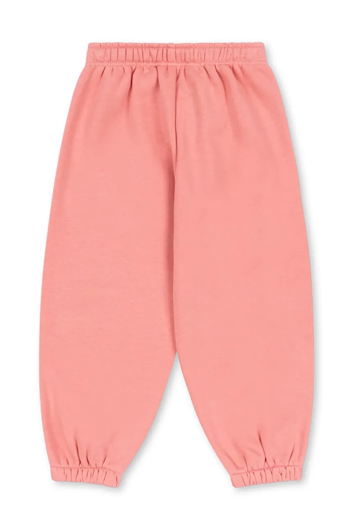 Konges Sløjd Spodnie dresowe dziecięce z bawełną LOU SWEAT PANTS GOTS KS106106.9BY2 różowy AW26