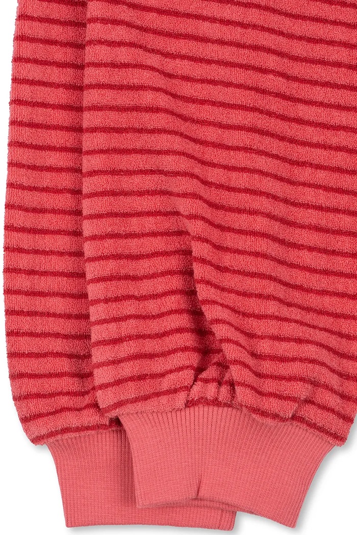 Konges Sløjd pantaloni da tuta per bambini in cotone ITTY SWEAT PANTS GOTS rosa KS106044.9BY2