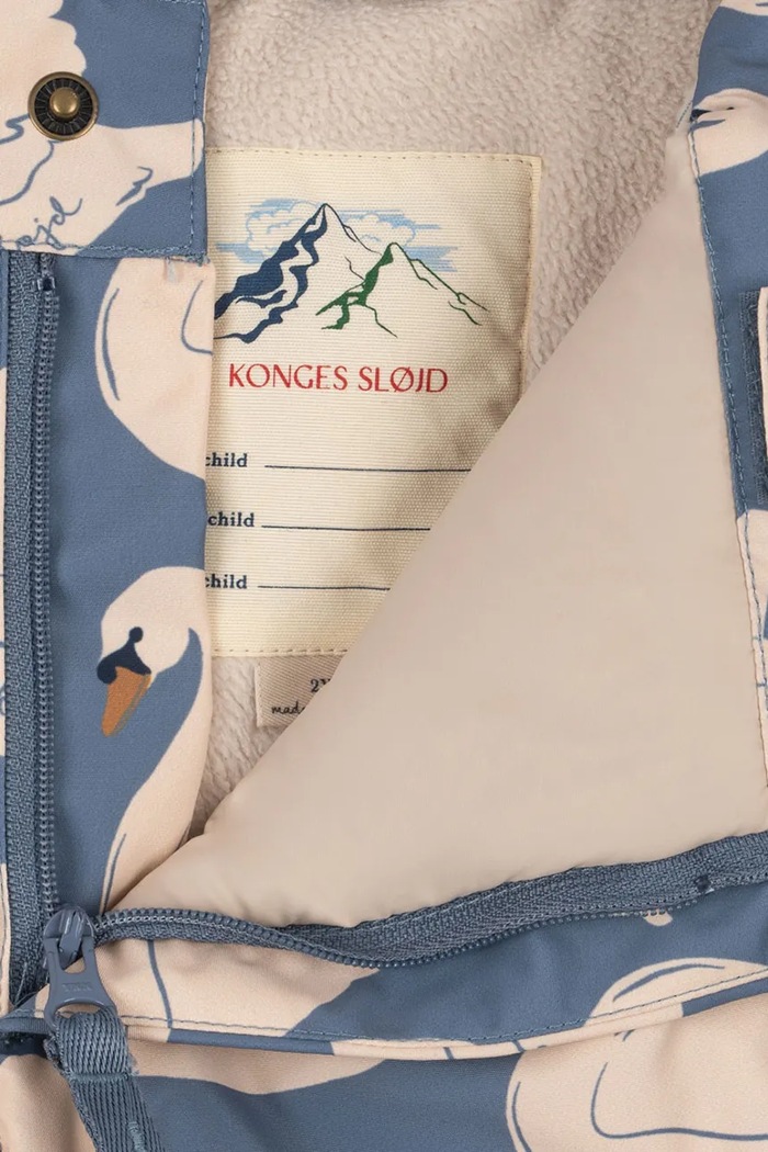 Spodnie narciarskie dziecięce MISMOU SNOW PANTS Konges Sløjd niebieski KS105743.9BY2
