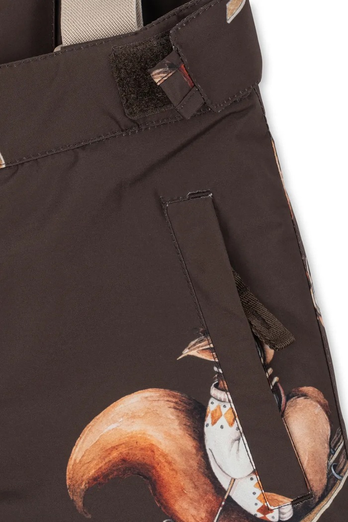 Konges Sløjd Spodnie narciarskie dziecięce MISMOU SNOW PANTS KS105743.9BY2 brązowy AW26