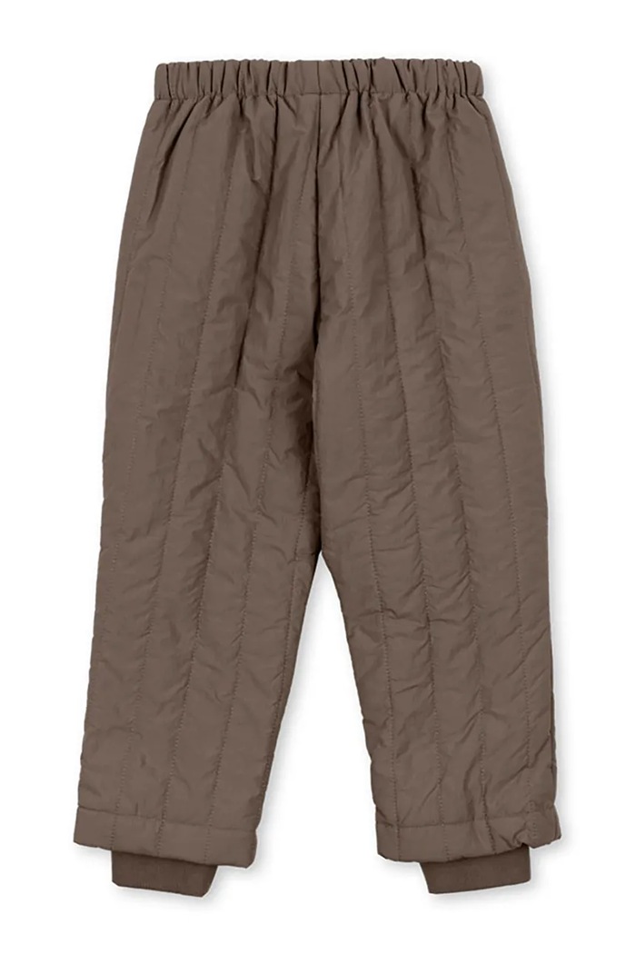 Konges Sløjd Spodnie termiczne dziecięce JUNO PANTS KS105730.9BY2 brązowy AW26