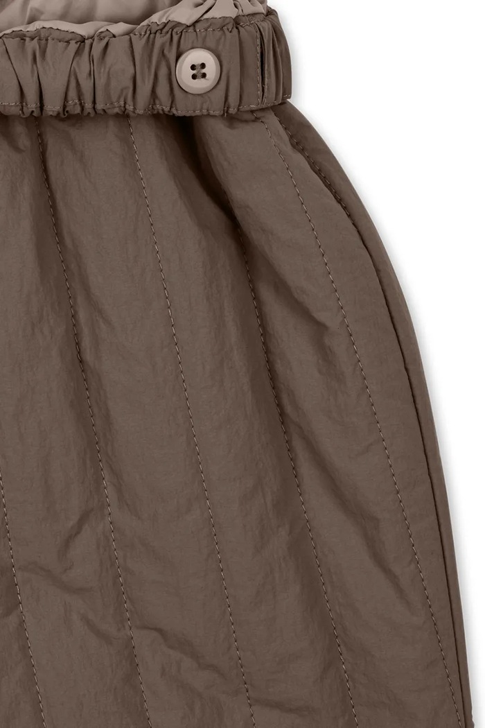 Chłopiec Konges Sløjd Spodnie termiczne dziecięce JUNO PANTS KS105730.9BY2 brązowy