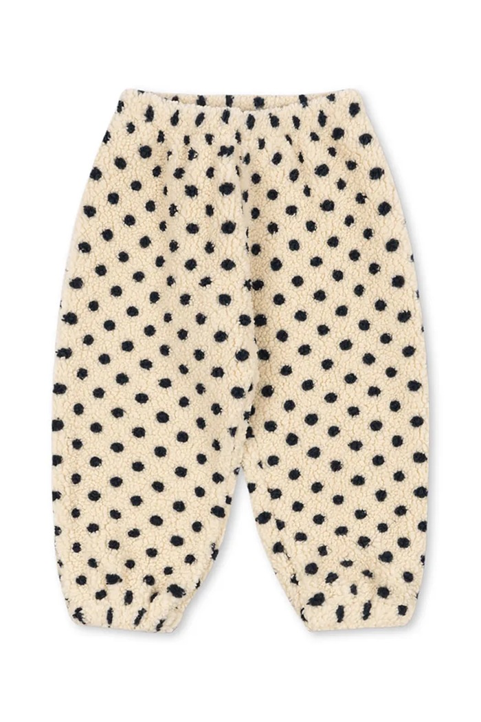 Konges Sløjd παντελόνι επίσημο παιδικό φλις JODY PANTS GRS KS105714.9BY2 μπεζ AW26