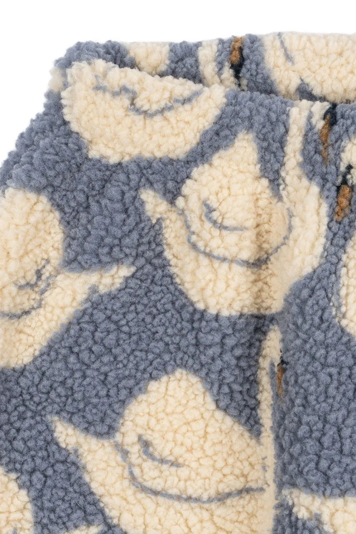 Deklice Konges Sløjd trenirka otroška flisasta JODY PANTS GRS KS105714.9BY2 modra