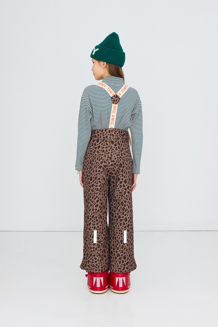 Tinycottons Spodnie narciarskie dziecięce ANIMAL PRINT SNOW PANT AW26.023