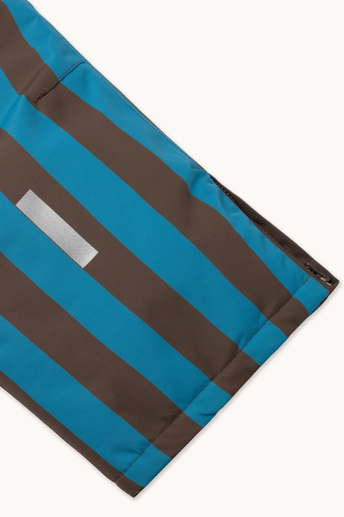 Spodnie narciarskie dziecięce BLUE STRIPES SNOW PANT Tinycottons niebieski AW26.007