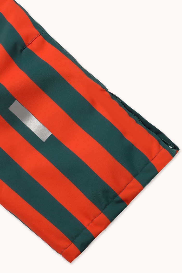 Spodnie narciarskie dziecięce RED STRIPES SNOW PANT Tinycottons czerwony AW26.004