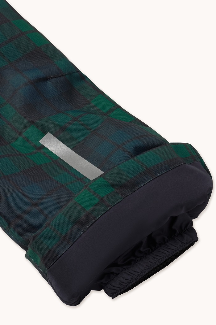 Tinycottons Spodnie narciarskie dziecięce CHECK SNOW PANT AW26.018