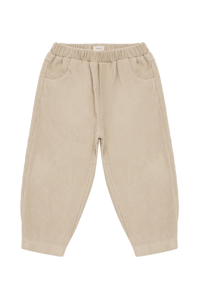 Donsje pantaloni de trening pentru copii din bumbac Patrik Trousers bej 4127900
