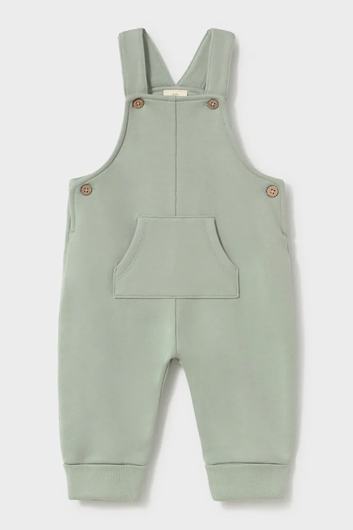 Mayoral Newborn гащеризон за бебе от памук зелен 2676.2A.Newborn.9BY2