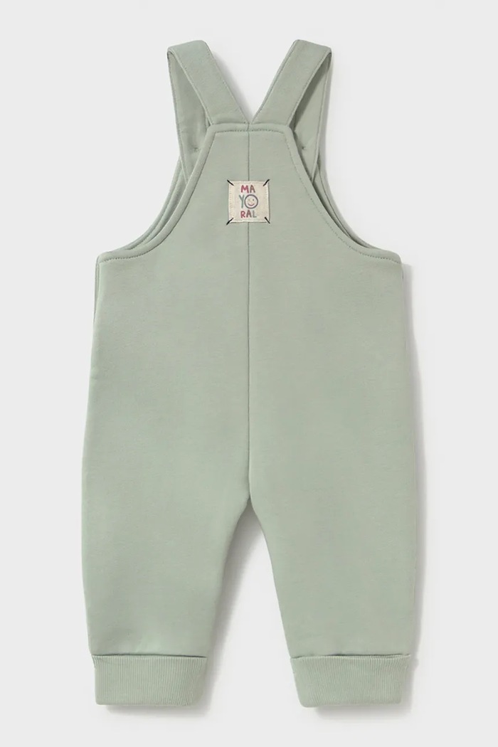 Mayoral Newborn гащеризон за бебе от памук 2676.2A.Newborn.9BY2 зелен AW26