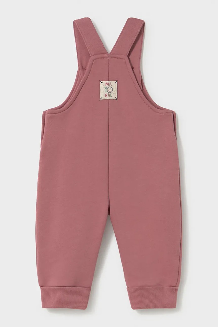 Mayoral Newborn salopetă pentru bebeluși din bumbac 2676.2A.Newborn.9BY2 roz AW26