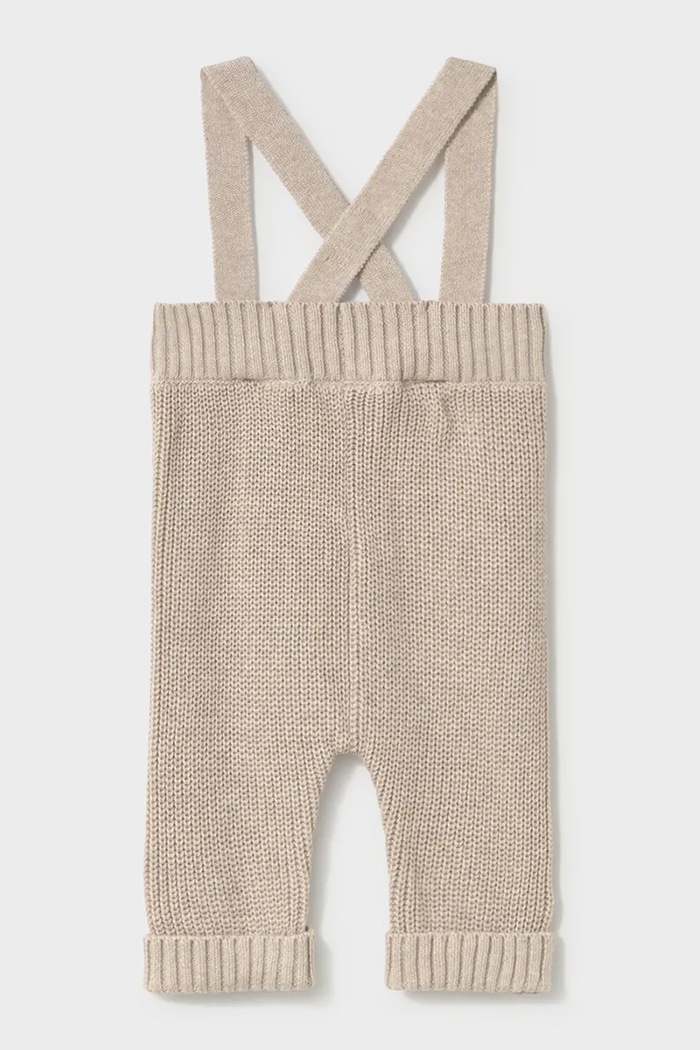 Mayoral Newborn панталон за бебе от памук 2528.2A.Newborn.9BY2 бежов AW26