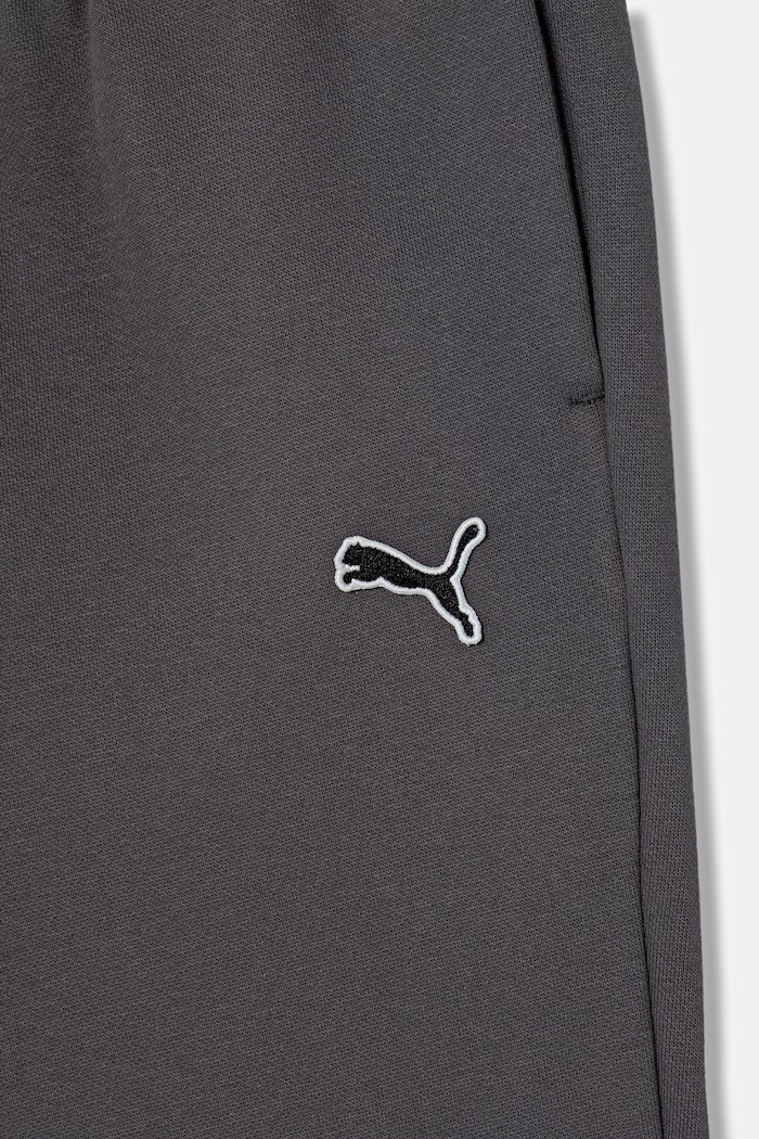 Chłopiec Puma spodnie dresowe dziecięce z bawełną ESS ELEVATED Sweatpants FL 694702 szary