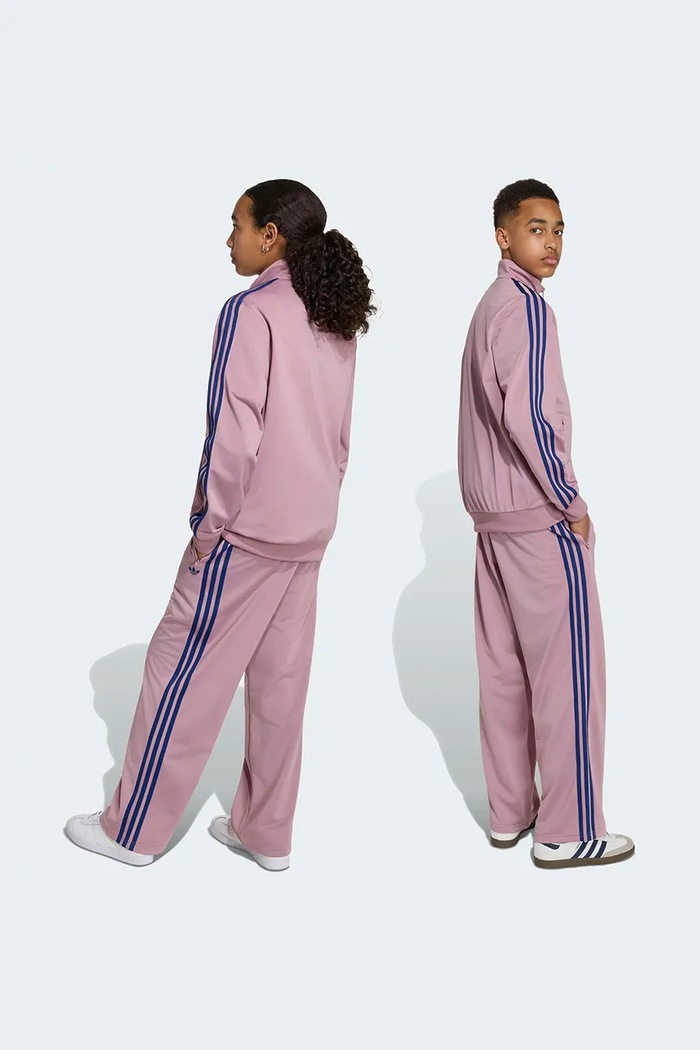 Chlapec adidas Originals Teplákové nohavice detské HZ6659 fialová