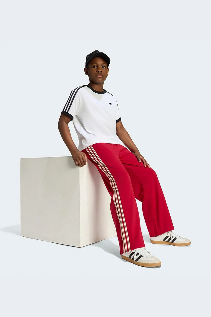adidas Originals Spodnie straight dziecięce z bawełną KS4175
