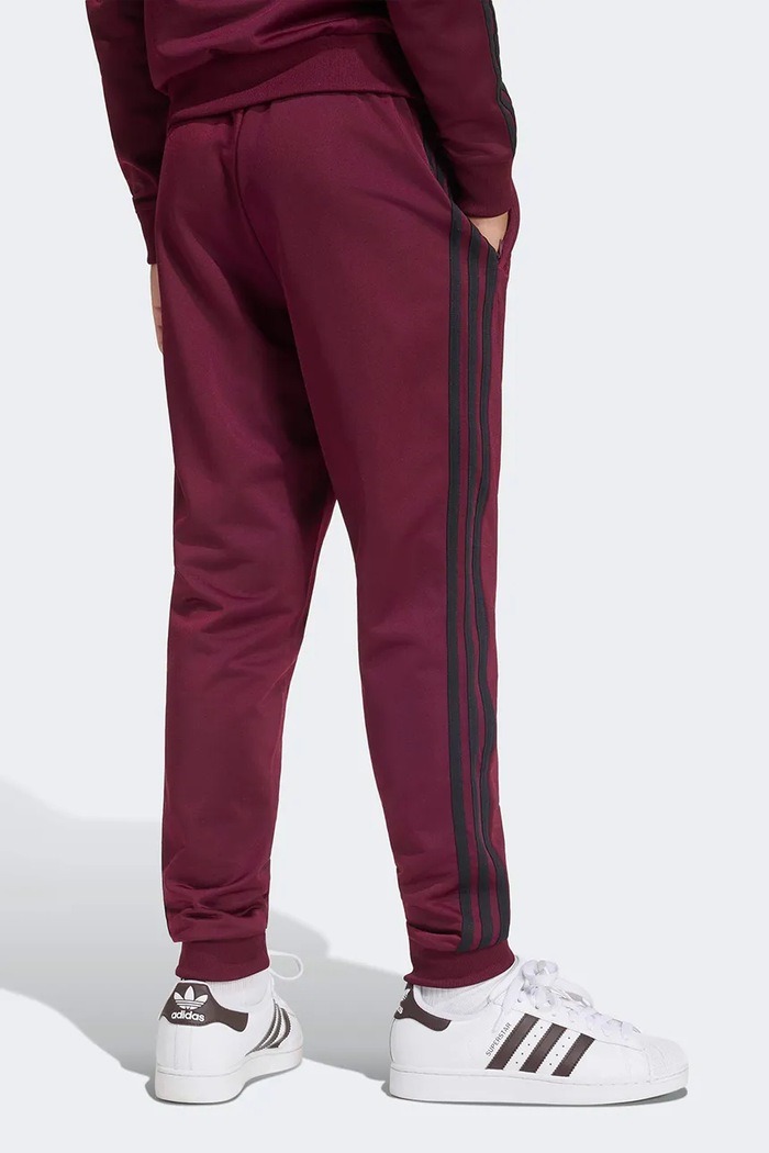 adidas Originals teplákové nohavice detské IA2240 burgundské